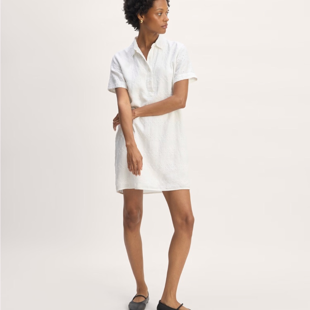 Everlane White Mini Dress